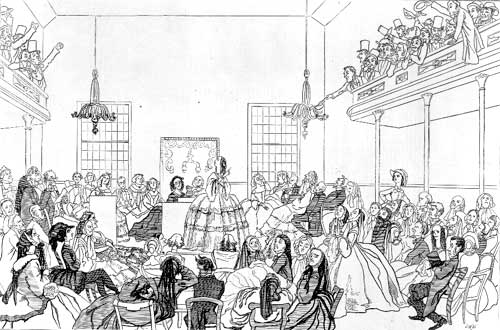  first women's rights convention, held in Seneca Falls, New York in 1848.