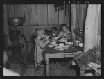 Russell Lee, Christmas Dinner in Iowa, 1936