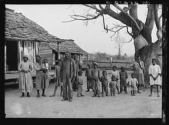 Arthur Rothstein, Negroes, descendants of former slaves of the 